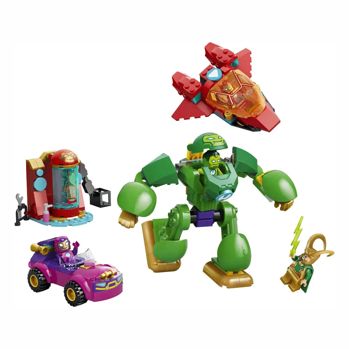 LEGO Disney Junior Marvel Локі проти команди Залізної Людини 11211 — фото 7