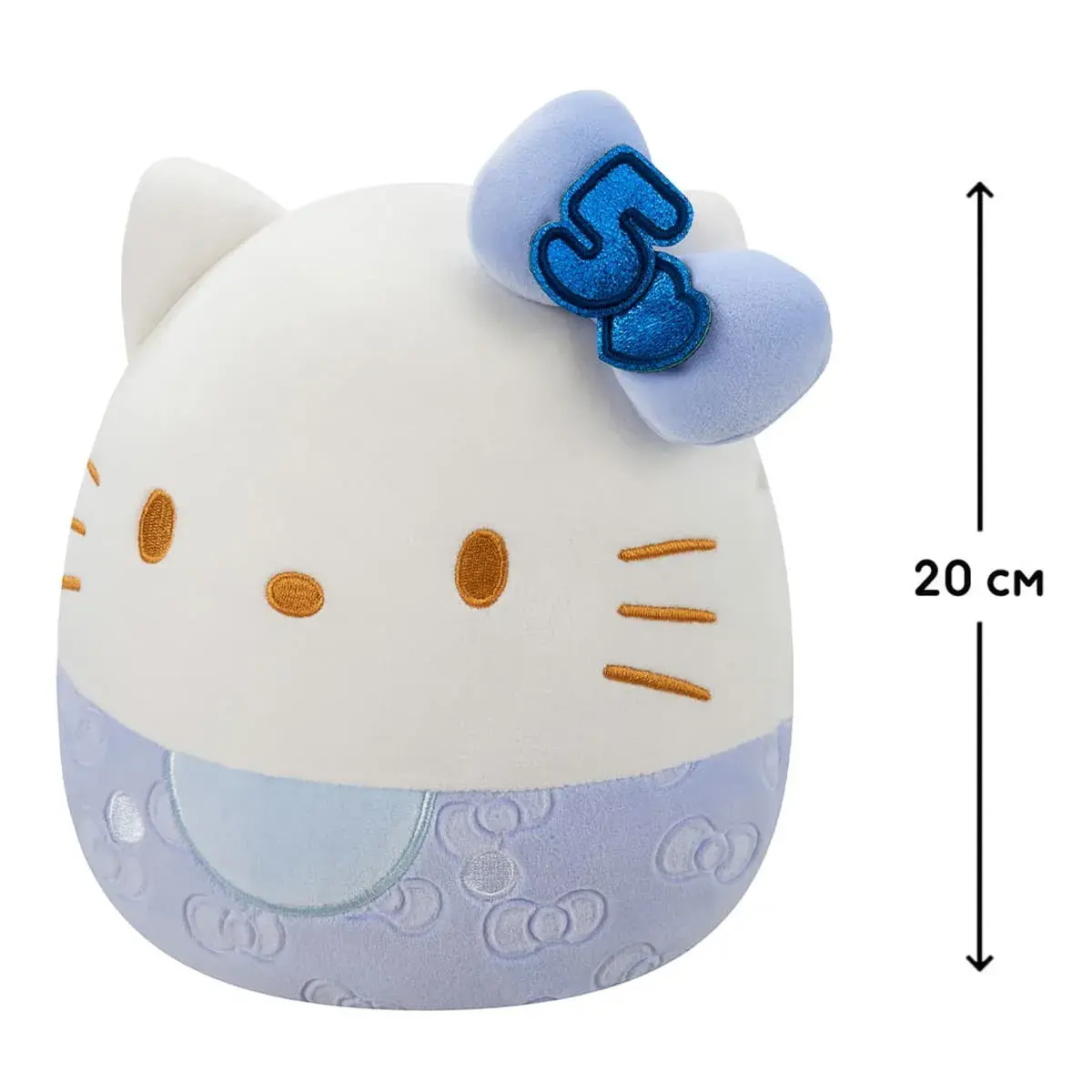 М'яка іграшка Squishmallows Хелоу Кітті в синьому 20 см, SQSN00500 — фото 3