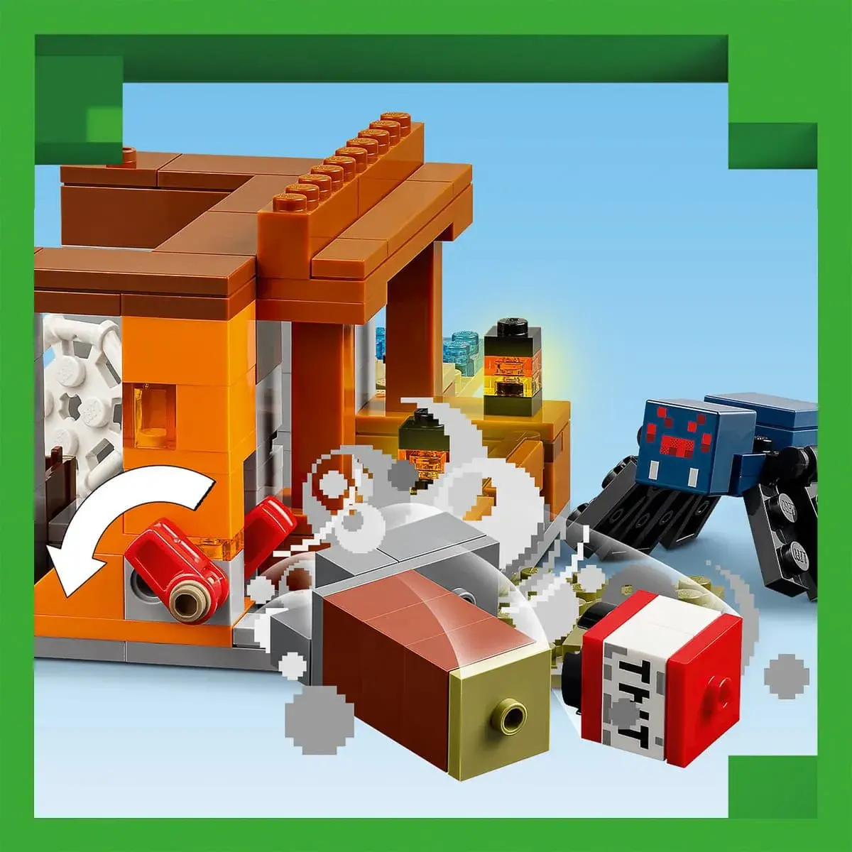 LEGO Minecraft Шахтна експедиція «Броненосець» 21269 — фото 7