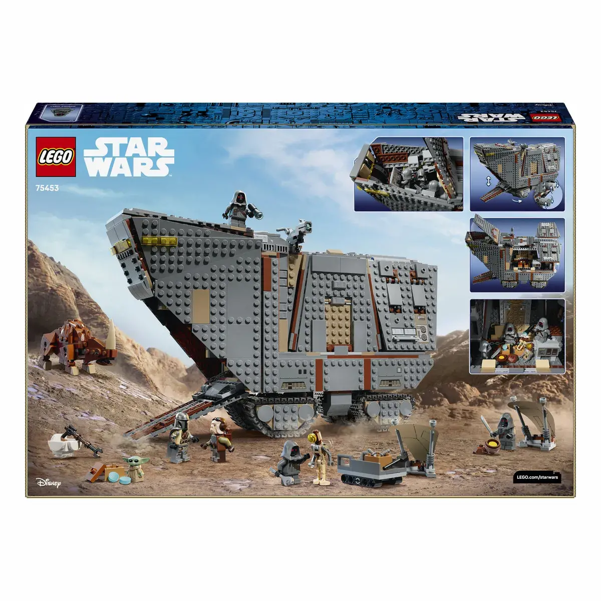 LEGO Star Wars Піщаний всюдихід Offworld і мадхорн 75453 — фото 9