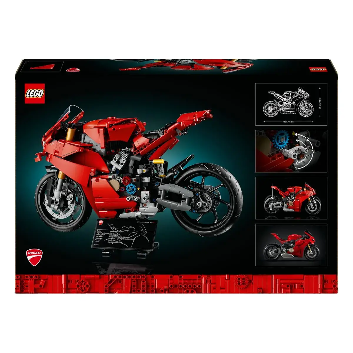 LEGO Technic Мотоцикл Ducati Panigale V4 S 42202 — фото 6