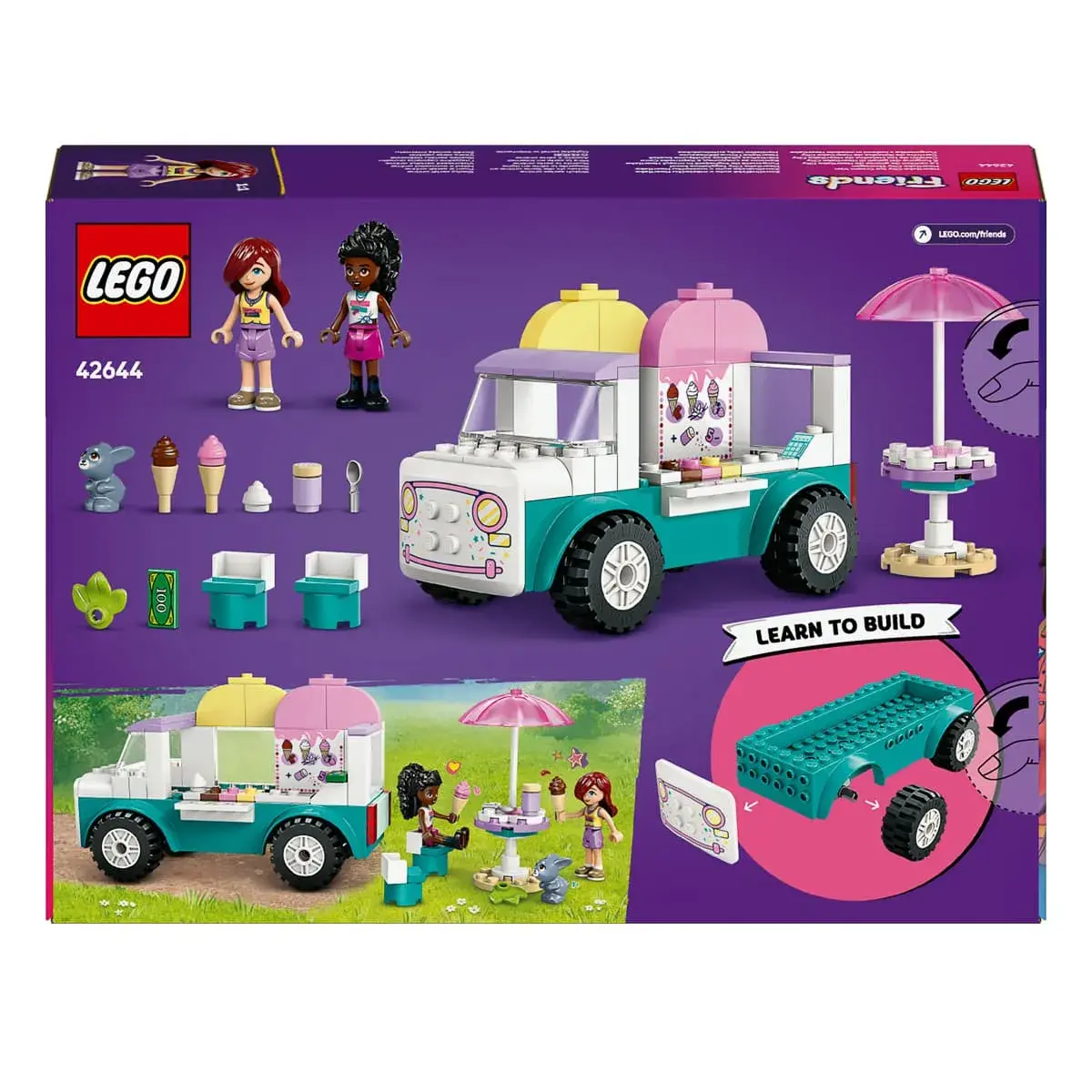 LEGO Friends Хартлейк-Сіті. Фургон із морозивом 42644 — фото 8