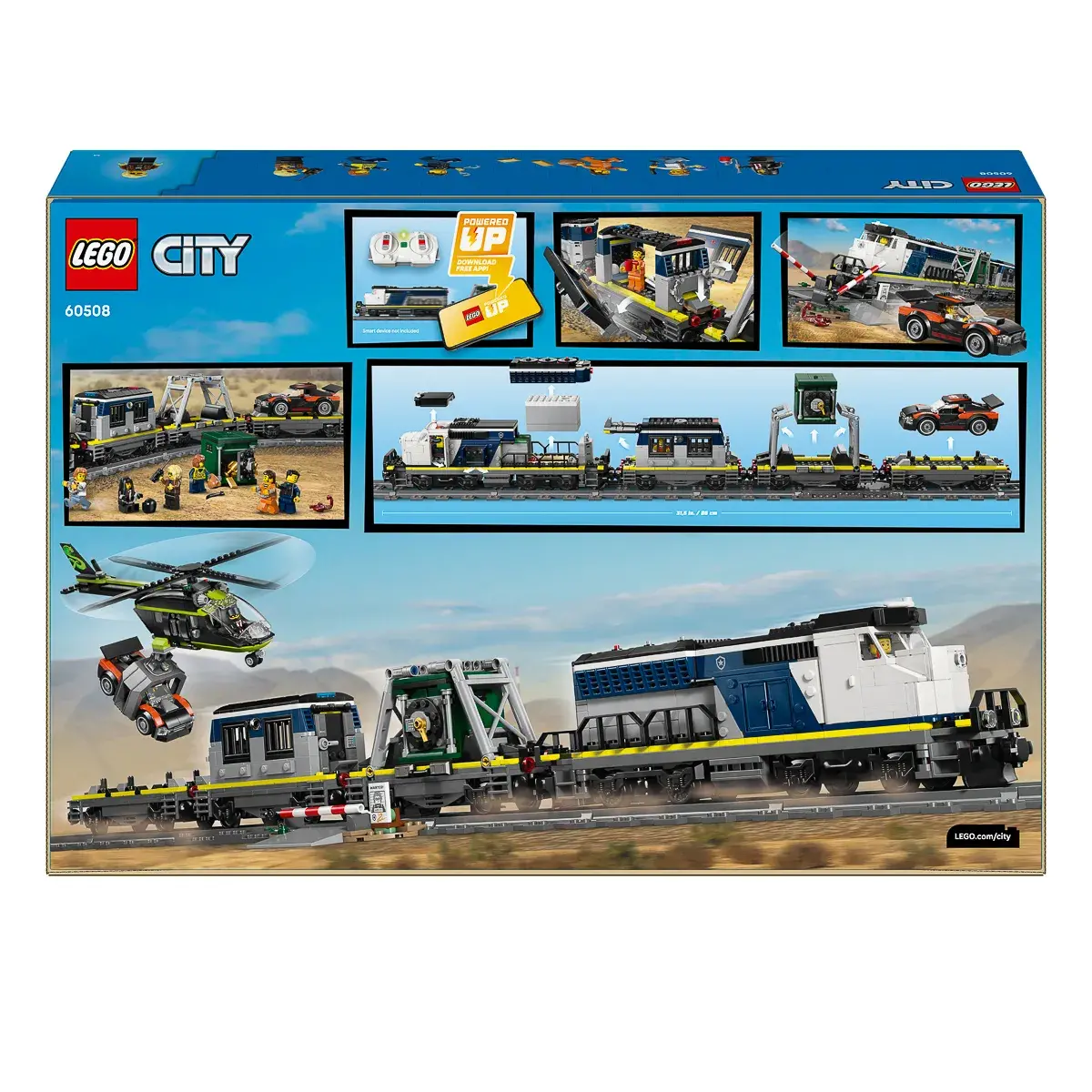LEGO City Пограбування поліцейського поїзда 60508 — фото 9