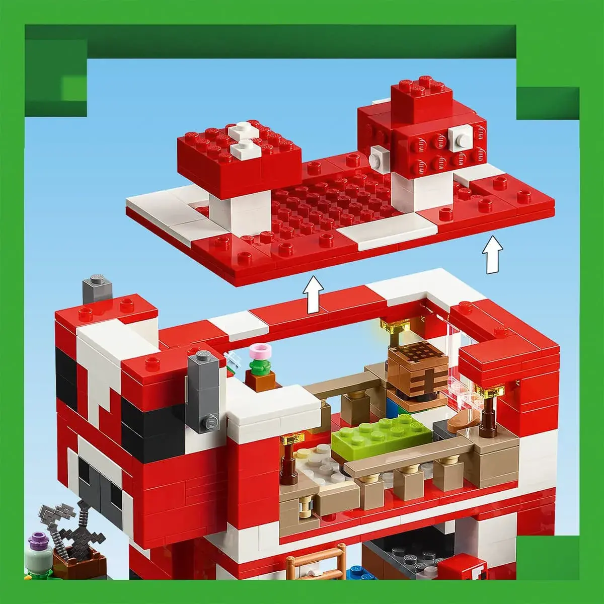 LEGO Minecraft Грибний будинок 21270 — фото 6