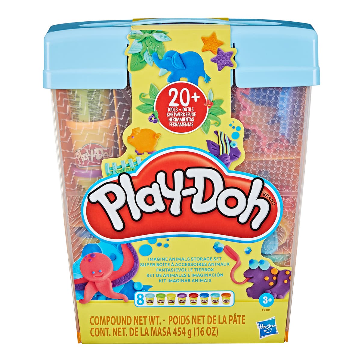 Набір для ліплення Play-Doh Тварини, F7381