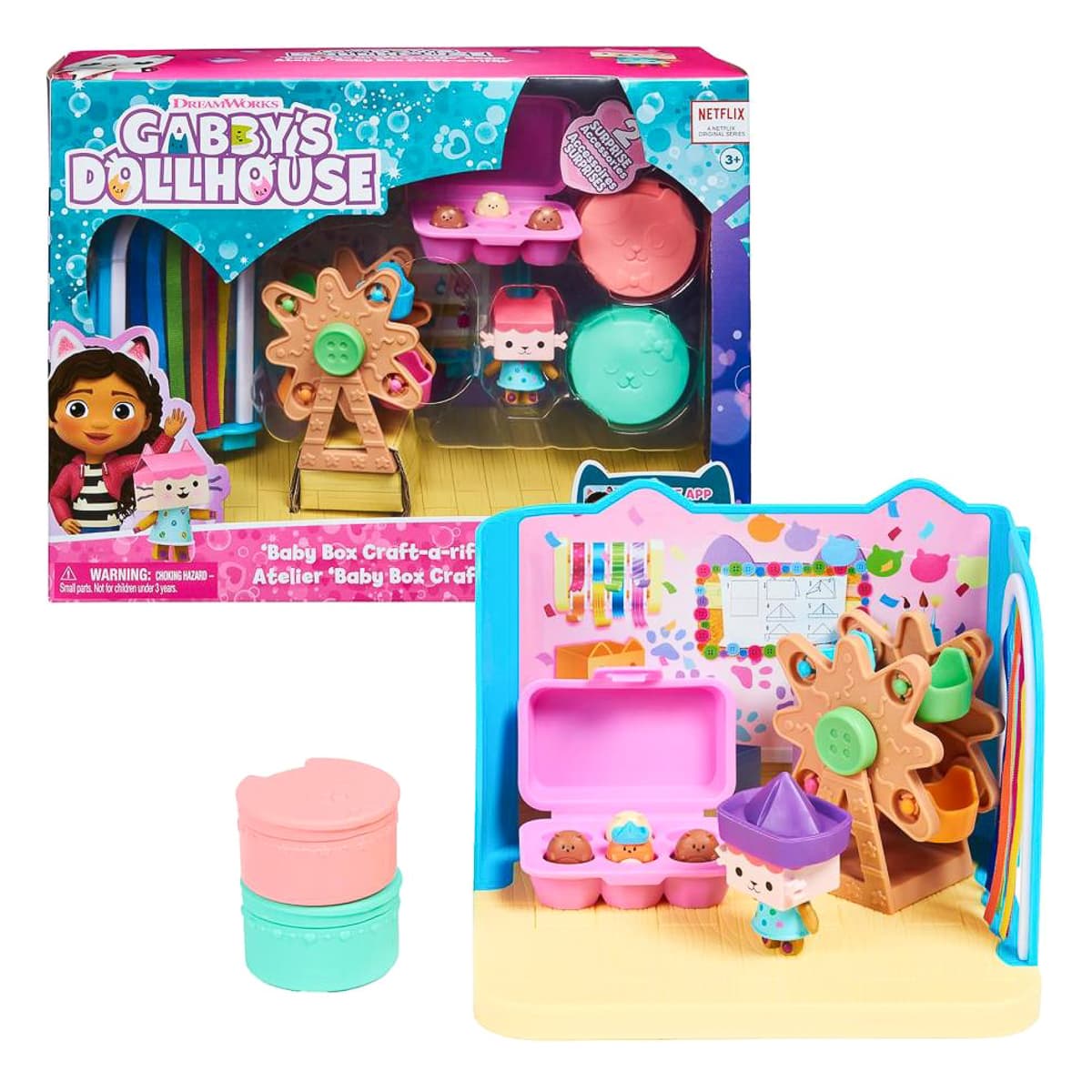 Набір-сюрприз Gabby's Dollhouse Кімната для рукоділля Доці-Бокс, SM36203/6064151 — фото 3