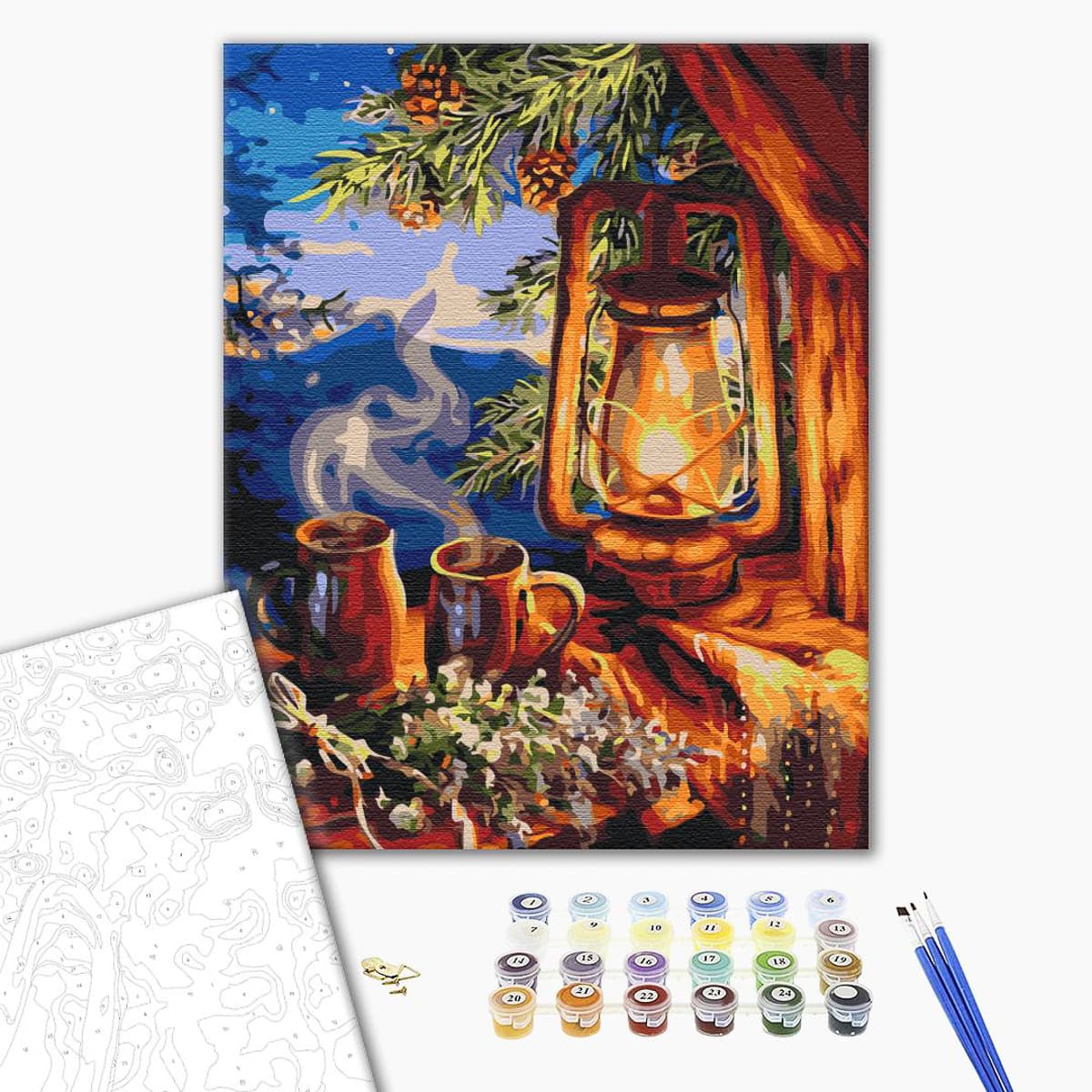 Картина за номерами Brushme Казковий ліхтар, BS32629