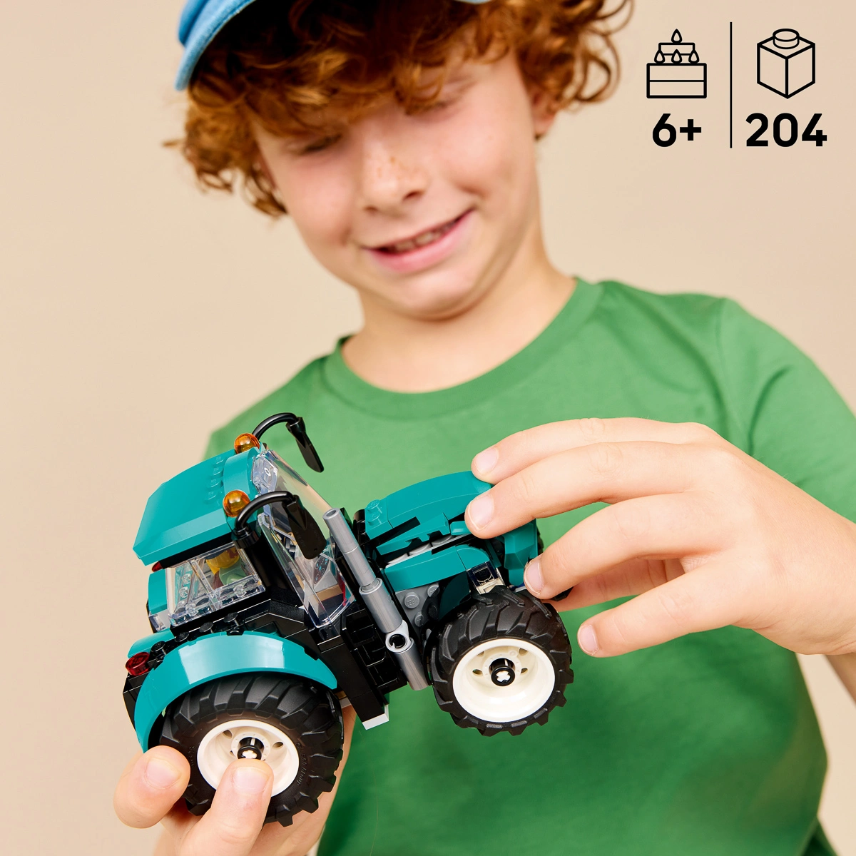 LEGO City Great Vehicles Трактор 60498 — фото 2