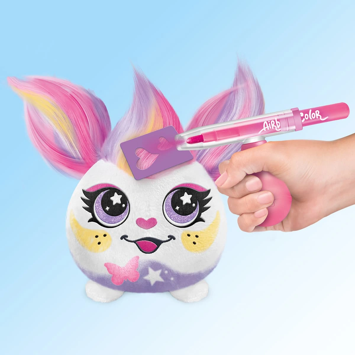 Набір Canal Toys Diy Airbrush plush Hair'iffic Зроби зачіску Пінкі — фото 13