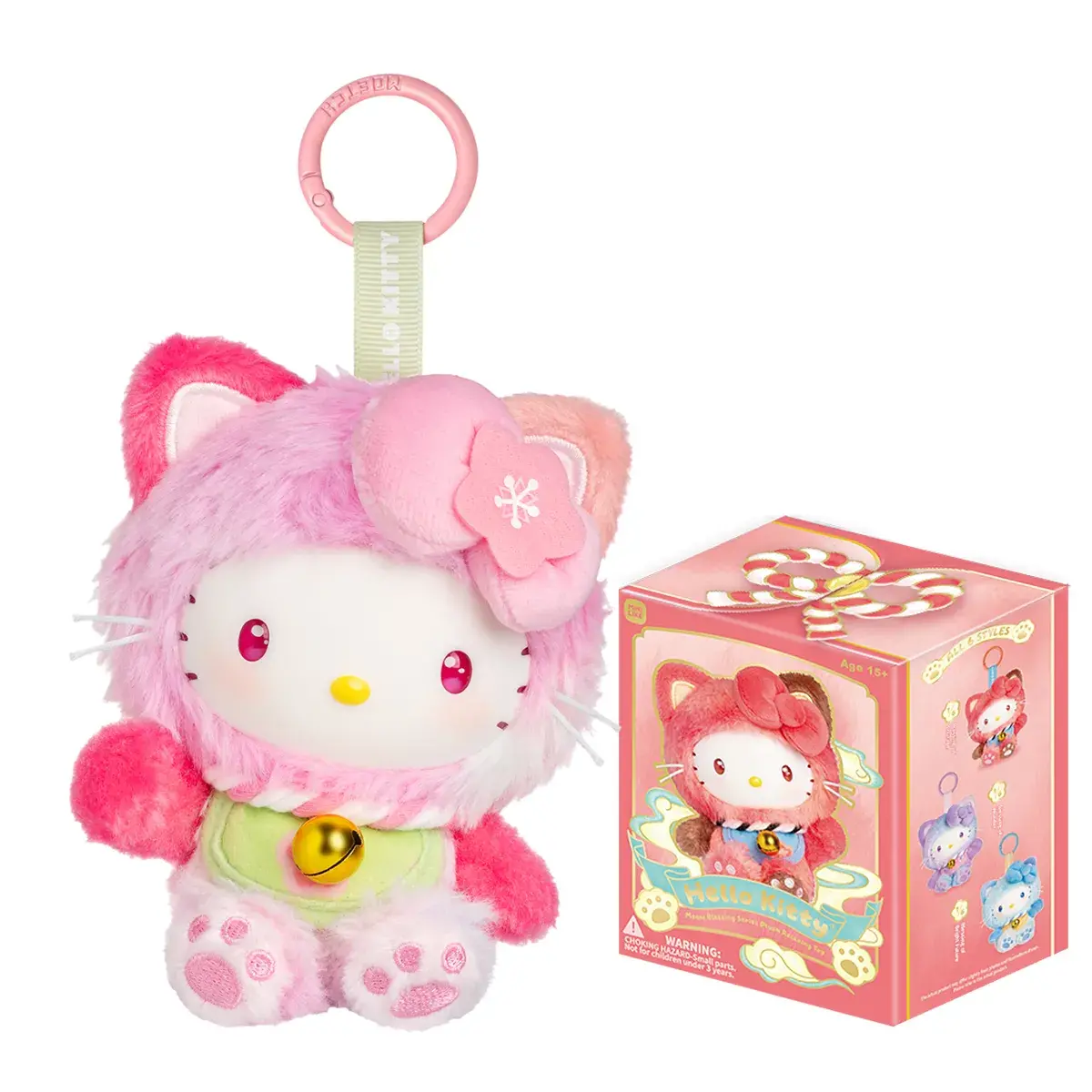 М’яка іграшка-сюрприз на кліпсі Pop Top Hello Kitty Казкові бажання (25MR-017)