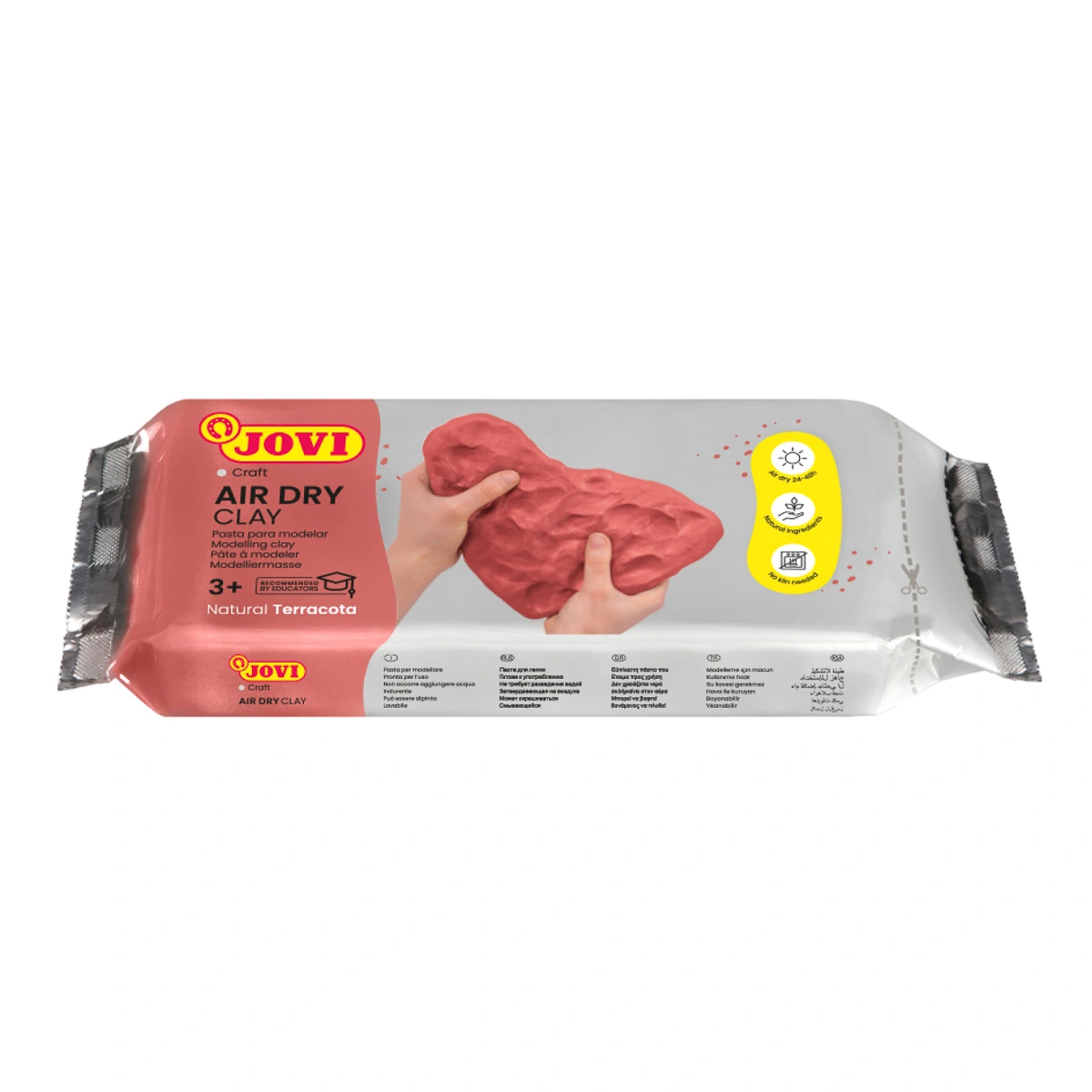 Глина для ліплення Jovi Air Dry Terracotta 250 г 84T