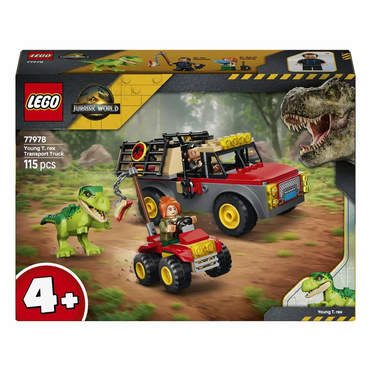 LEGO Jurassic World Вантажівка для перевезення молодого тиранозавра 77978