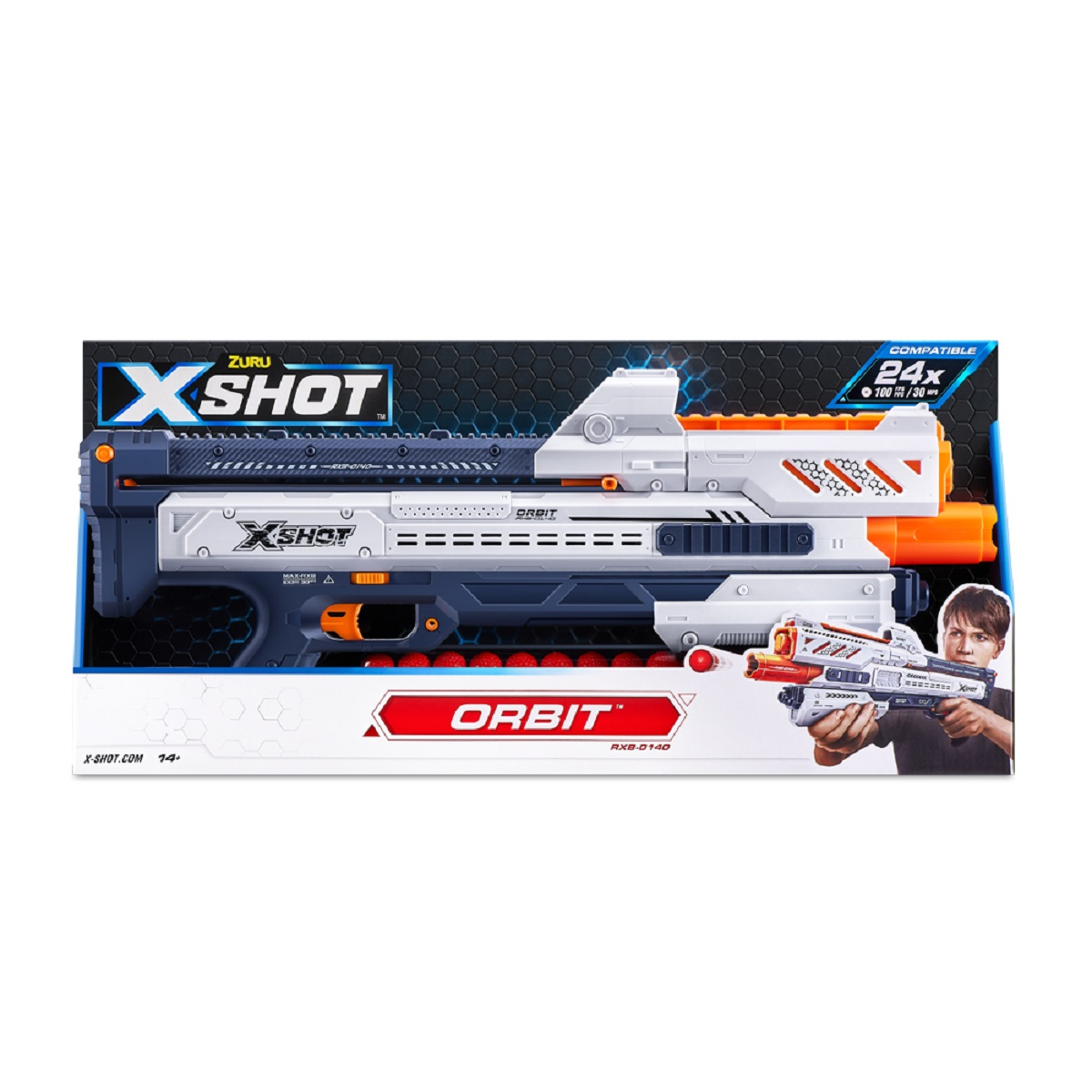 Скорострільний бластер Zuru Excel Orbit, 36281R