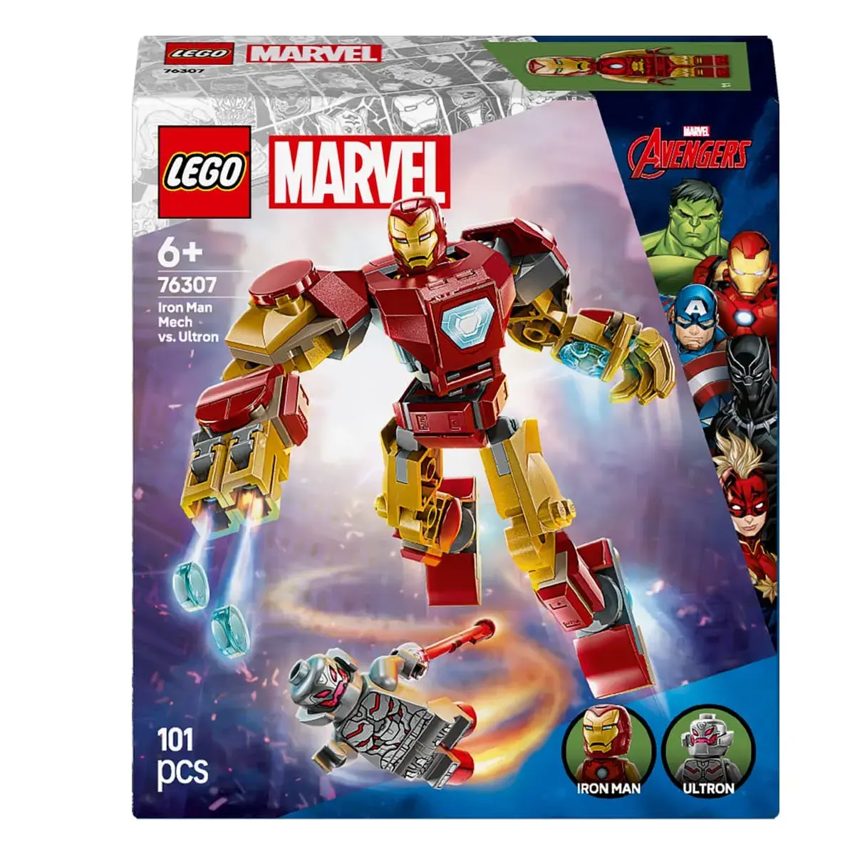 LEGO Marvel Робот Залізної Людини проти Альтрона 76307