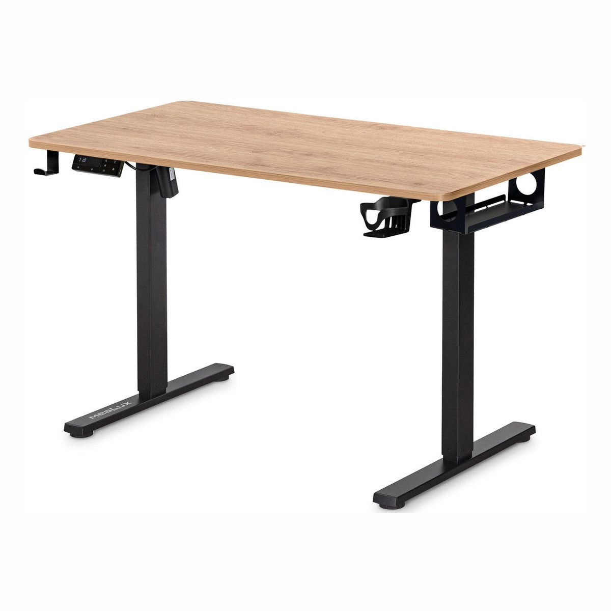Стіл Mealux PowerDesk Lite XL Mahogany (EVO-202 Lite Mahogany/B)