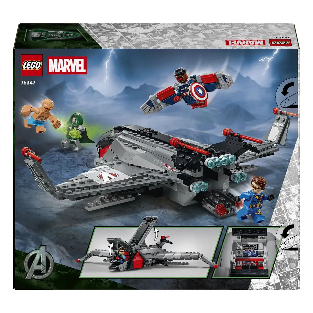 LEGO Super Heroes Marvel «Месники: Судний день». Квінджет 76347 — фото 9