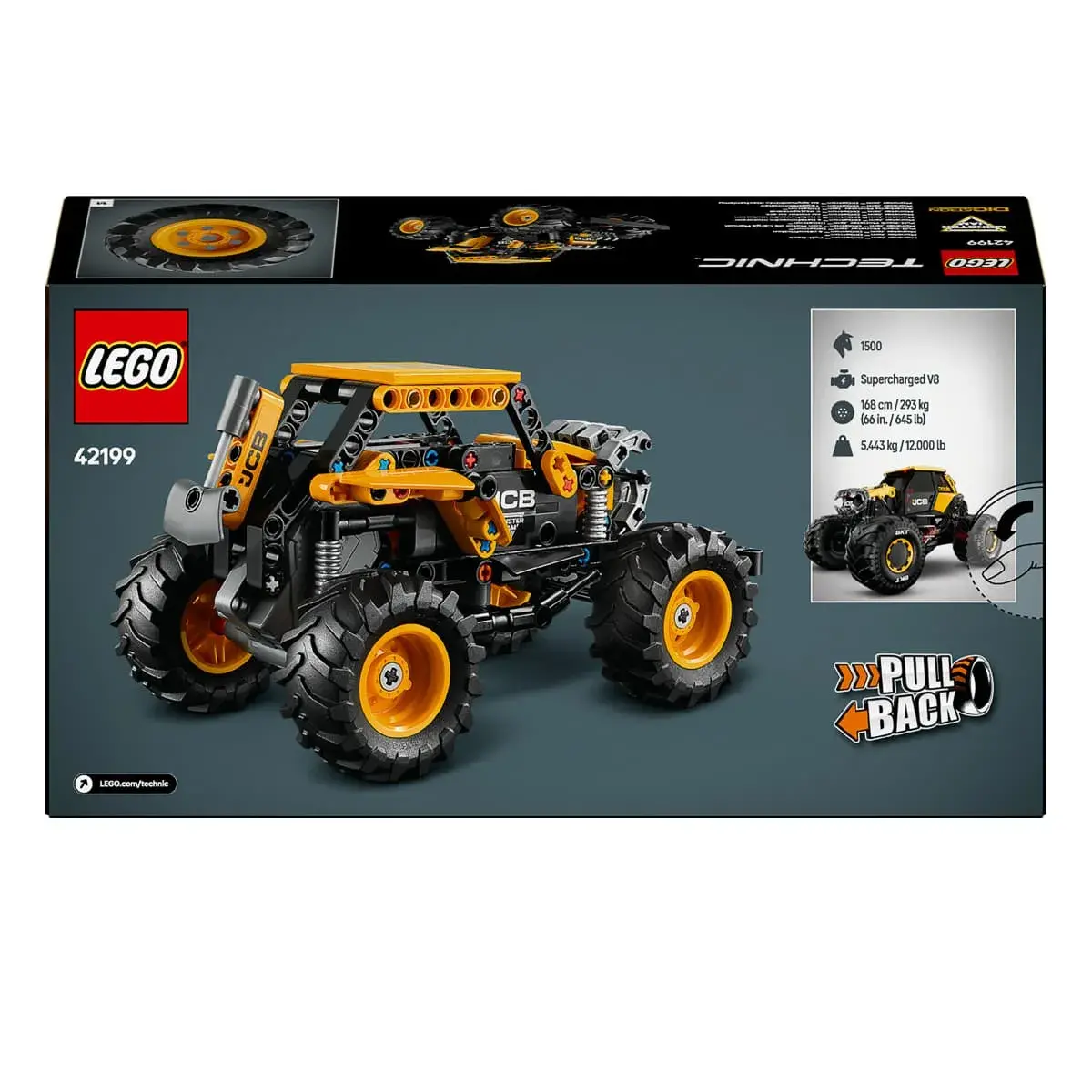 LEGO Technic Monster Jam™ DIGatron™ з інерційним двигуном 42199 — фото 6