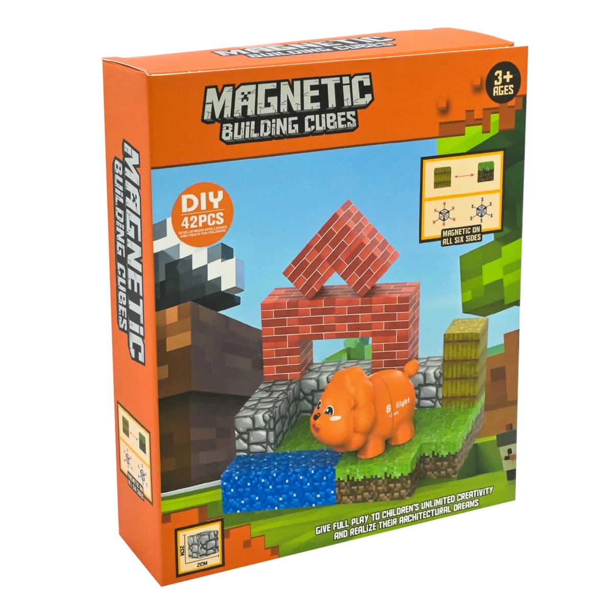Магнітний конструктор Shantou Solar Cubes Лев, JM927