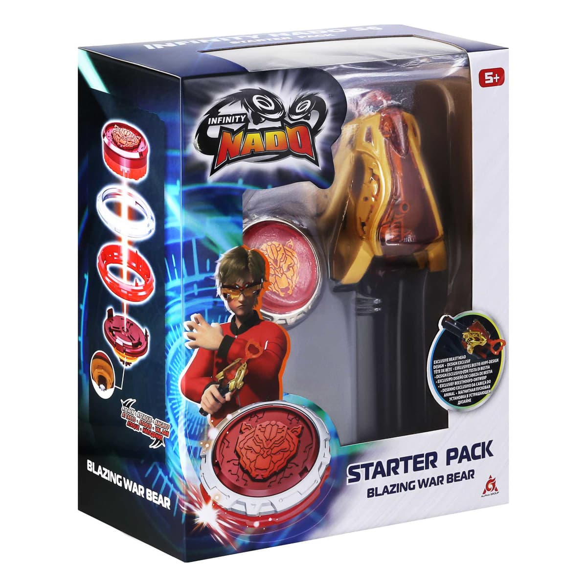Набір Auldey Infinity Nado Starter Pack Bear, EU654112 — фото 4