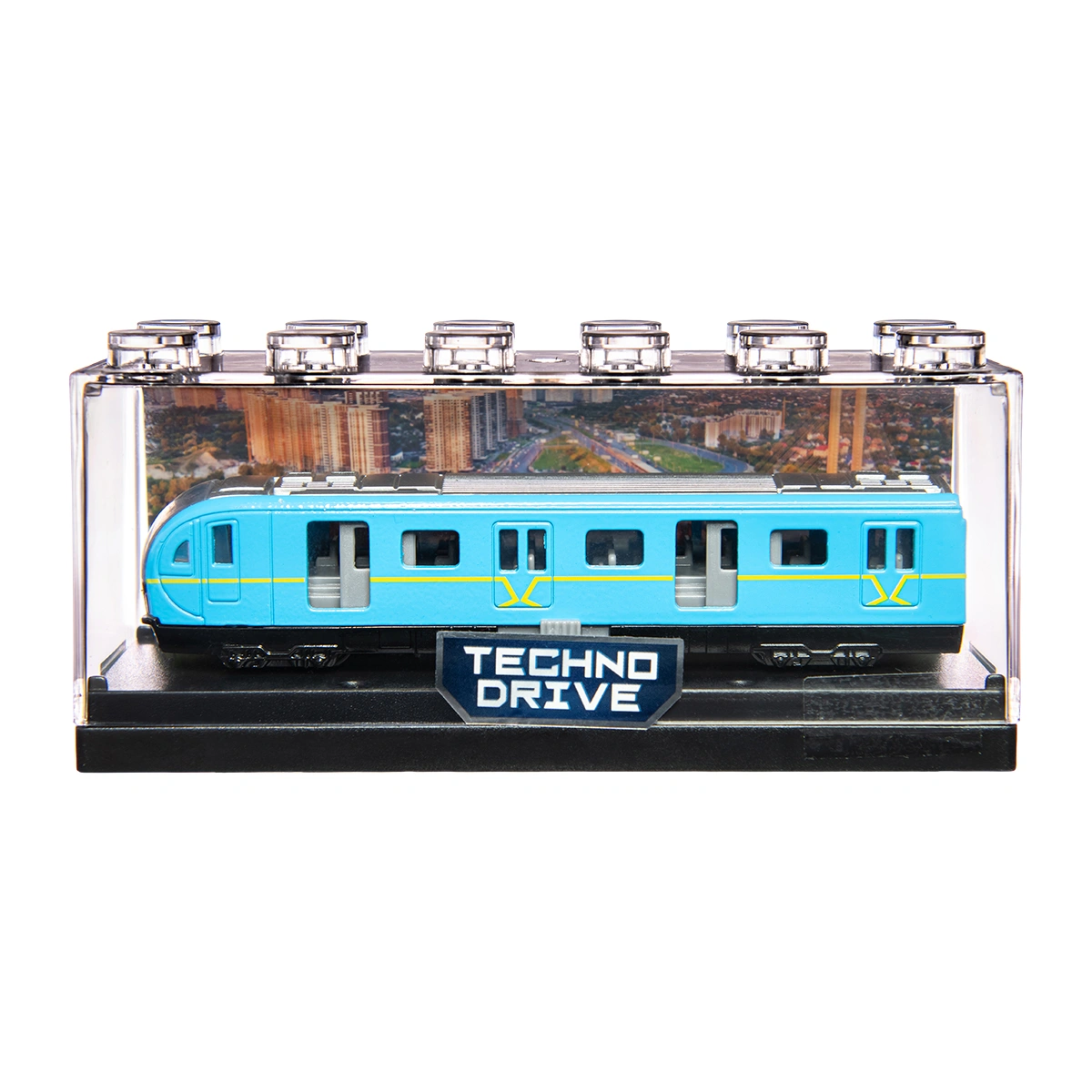 Автомодель TechnoDrive Вагон метро 1:64 250417CG — фото 13