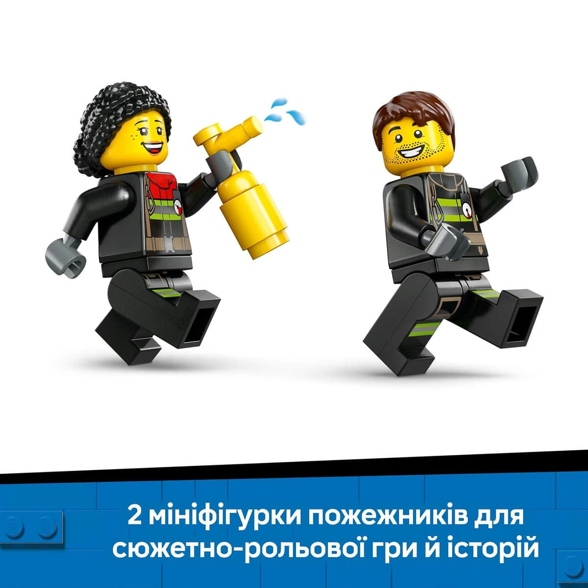 LEGO City Пожежна машина з драбиною 60463 — фото 15