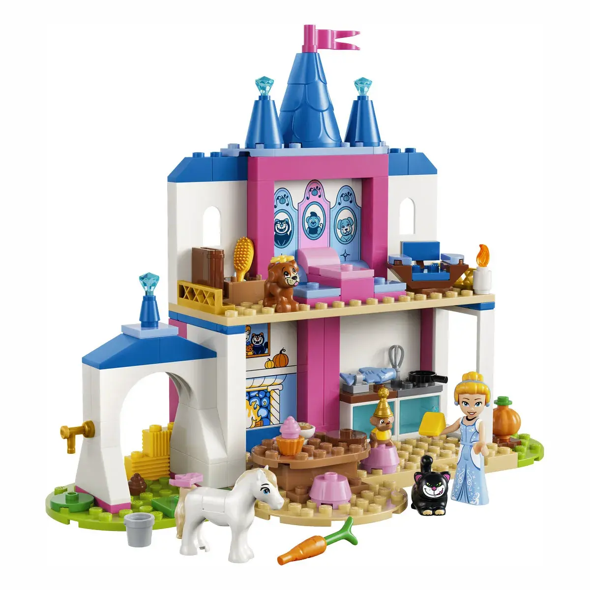 LEGO Disney Princess Замок Попелюшки та її друзів-тварин 43283 — фото 7