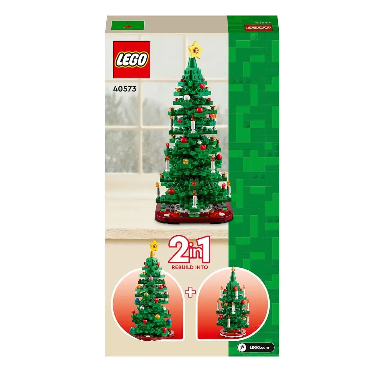 LEGO Iconic Новорічна ялинка 40573 — фото 9