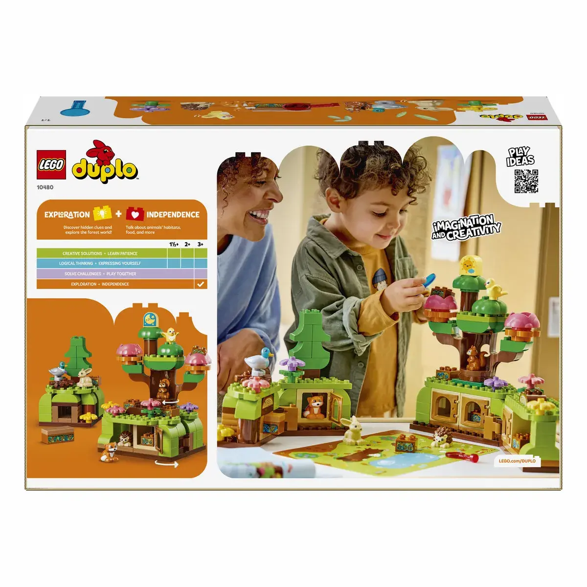 LEGO DUPLO Town Ліс відкриттів із дикими тваринами 10480 — фото 8