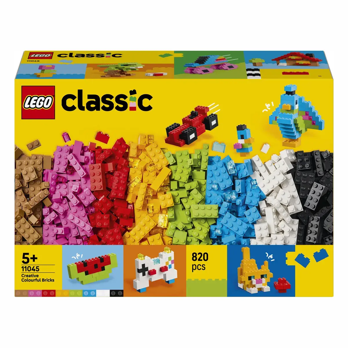 LEGO Classic Креативні барвисті кубики 11045