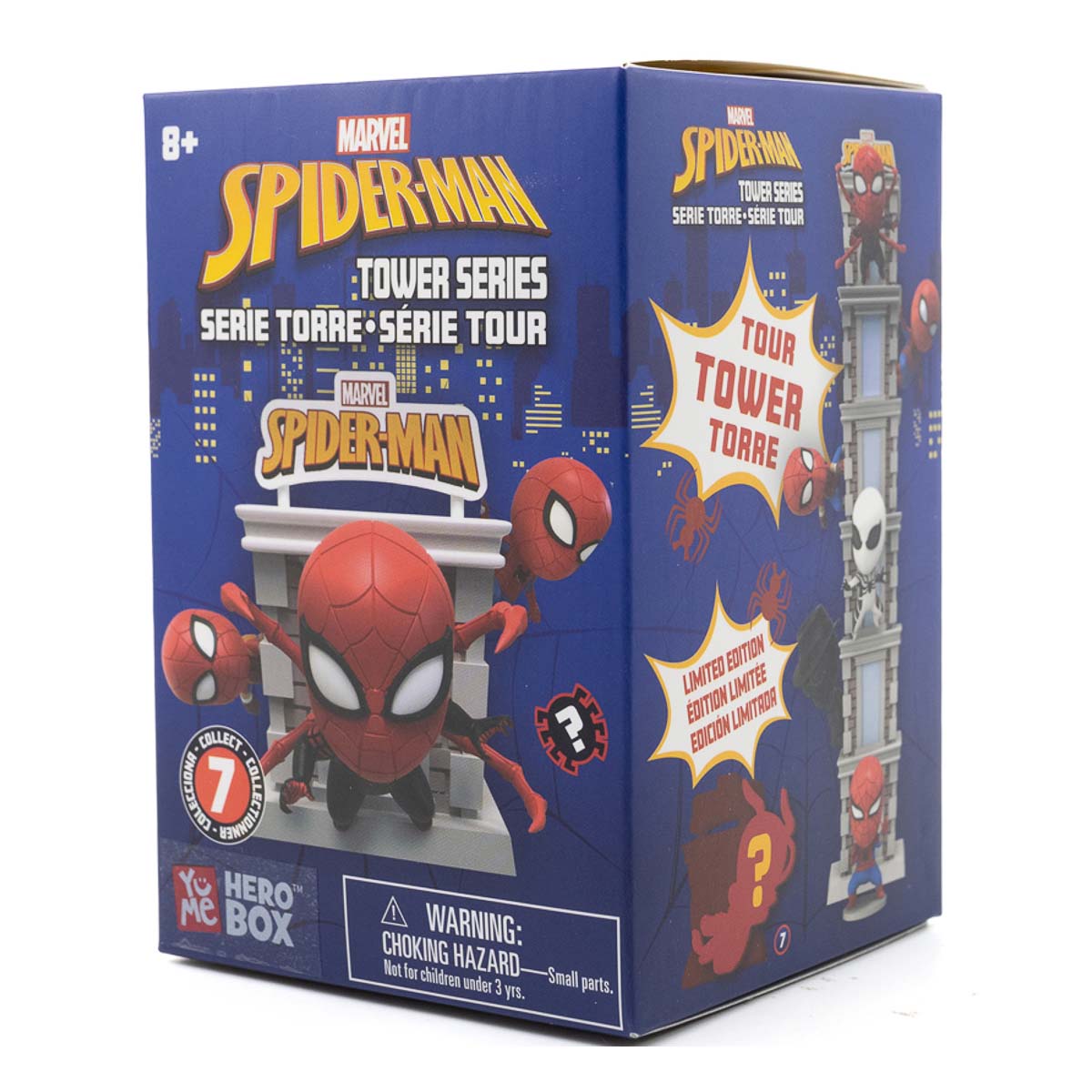 Іграшка-сюрприз Yume з колекційною фігуркою Spider-Man Tower Series, 10142 — фото 2