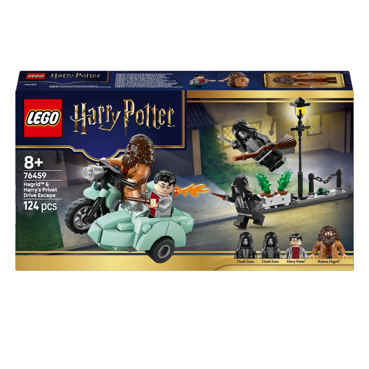 LEGO Harry Potter Геґрід і Гаррі: Втеча з Тисової вулиці 76459