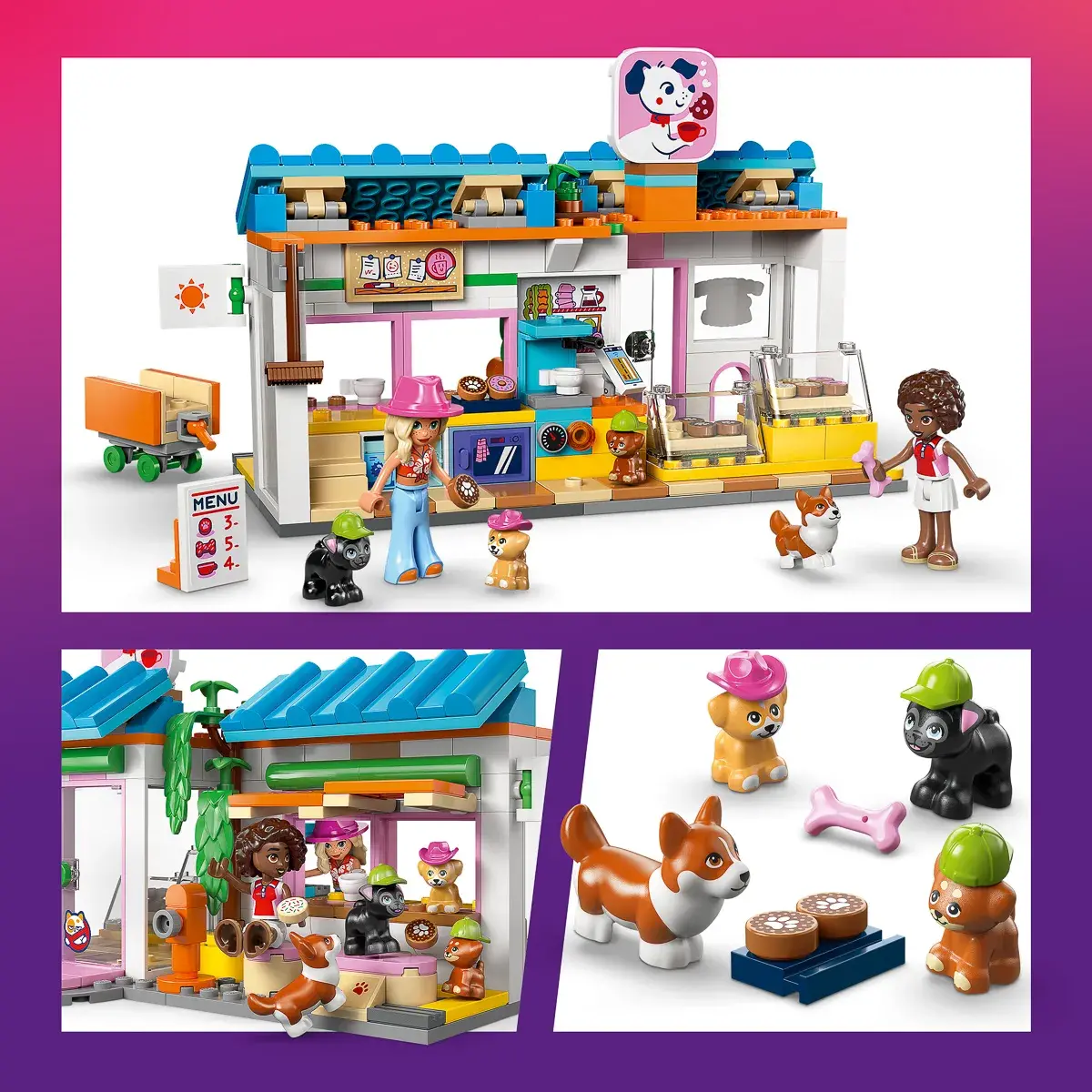 LEGO Friends Пекарня собачих ласощів 42677 — фото 17