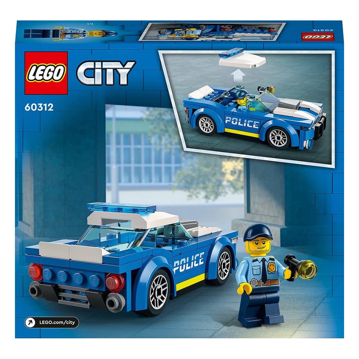 LEGO City Поліцейський автомобіль 60312 — фото 6