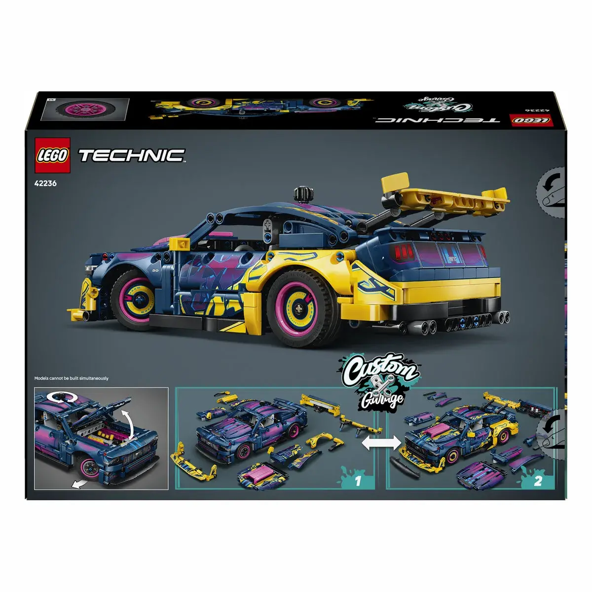 LEGO Technic Тюнінг-гараж з автомобілем Ford Mustang GT 42236 — фото 9