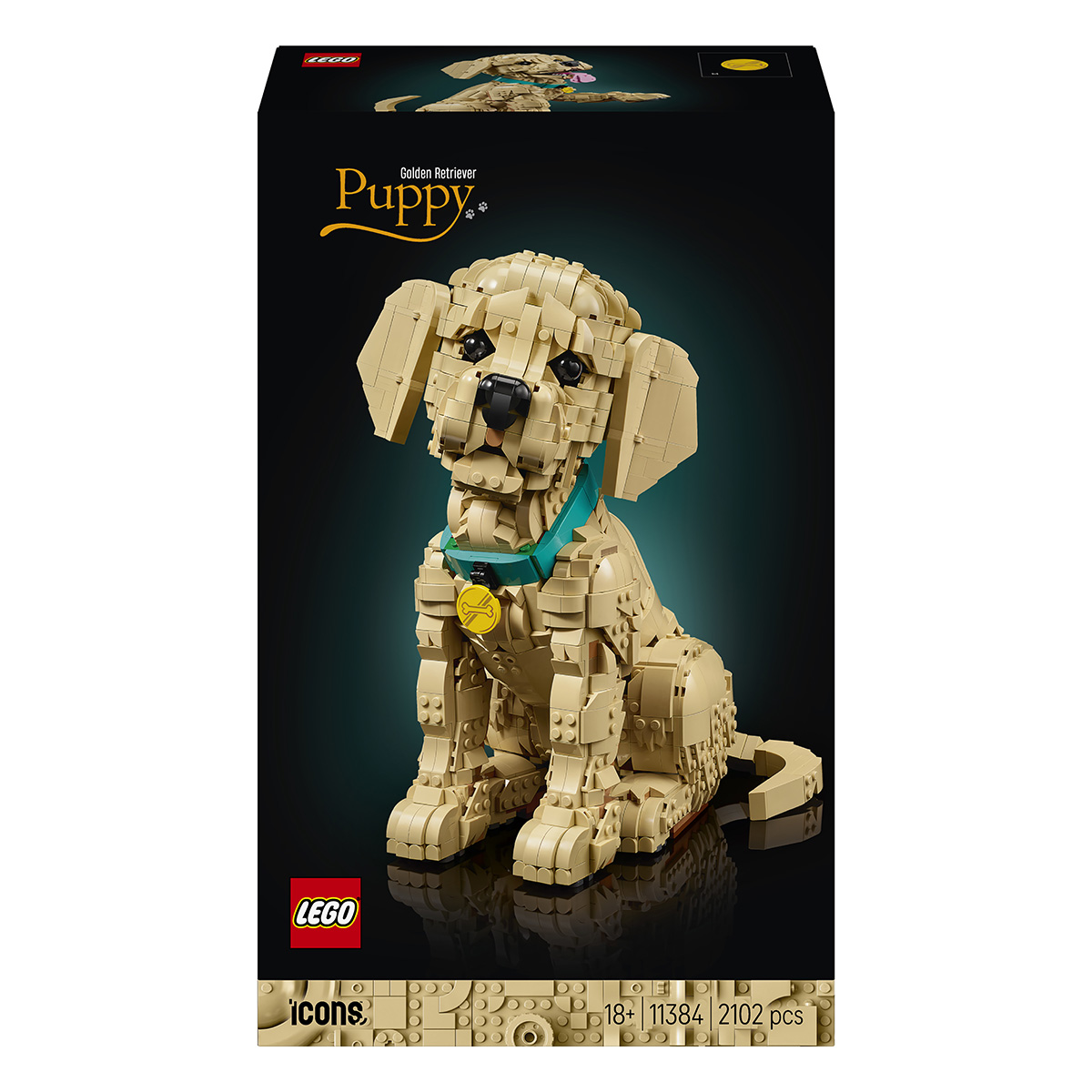 LEGO ICONS Цуценя золотистого ретривера 11384