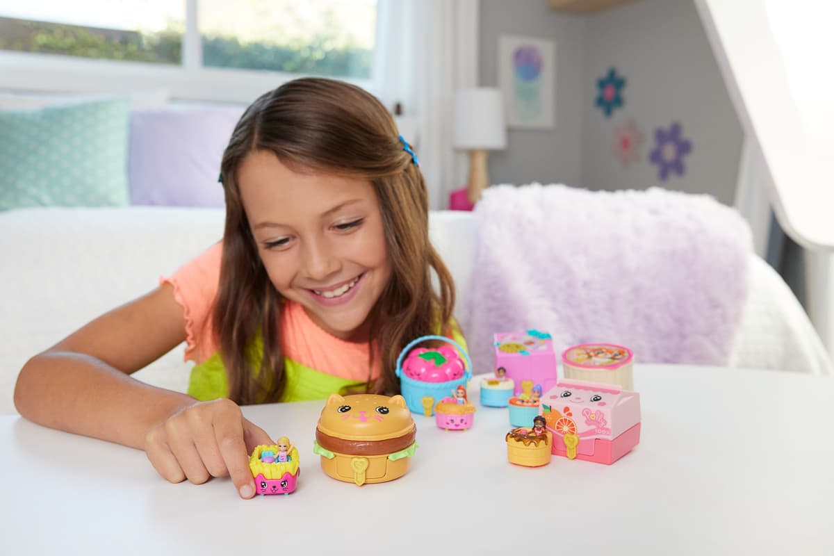 Набір-сюрприз Polly Pocket Take out Reveal Доставка їжі, JCR44 — фото 5