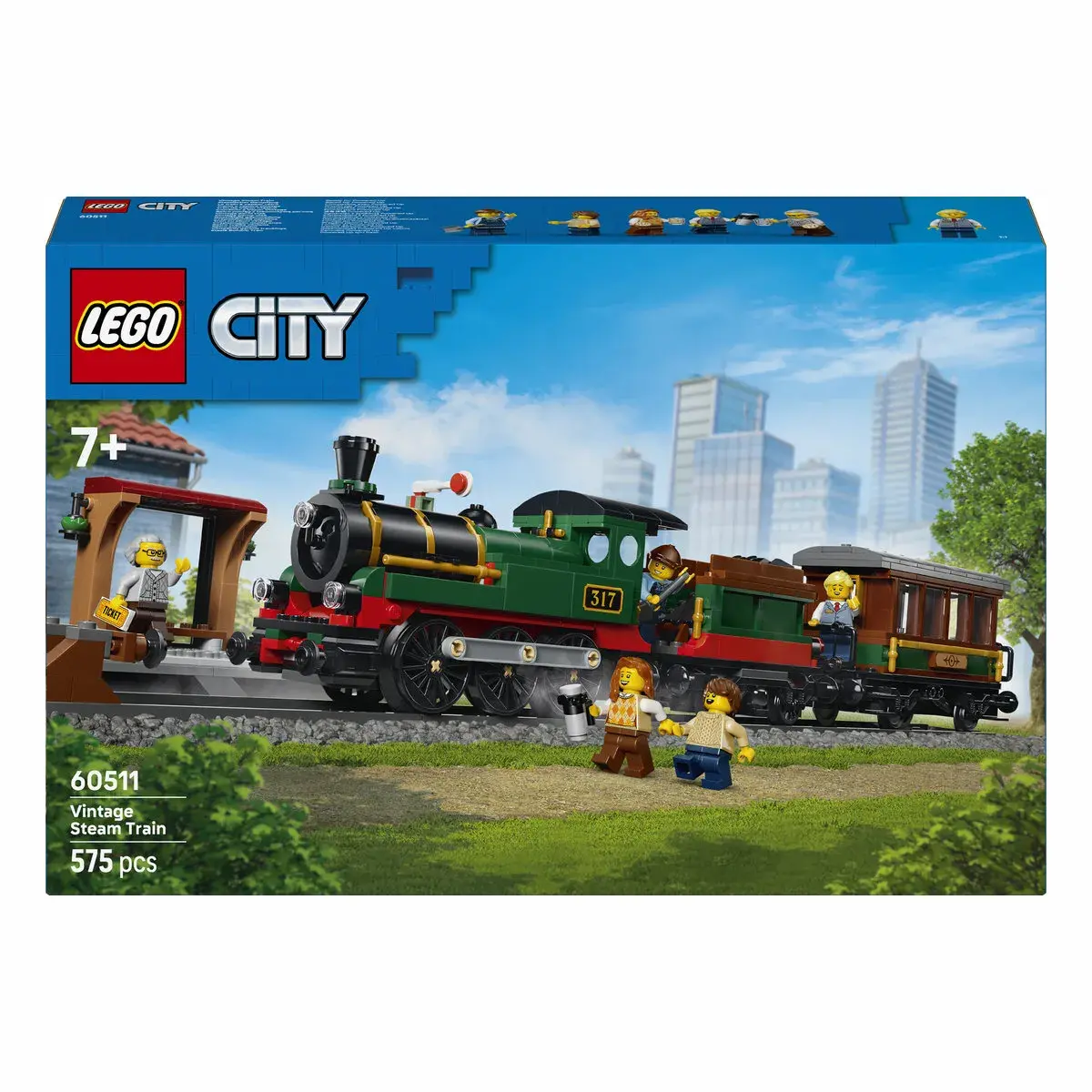 LEGO City Старовинний паровоз 60511