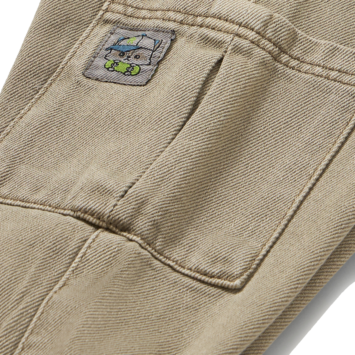 Штани Blukids Better Cotton Sand Baby — фото 2