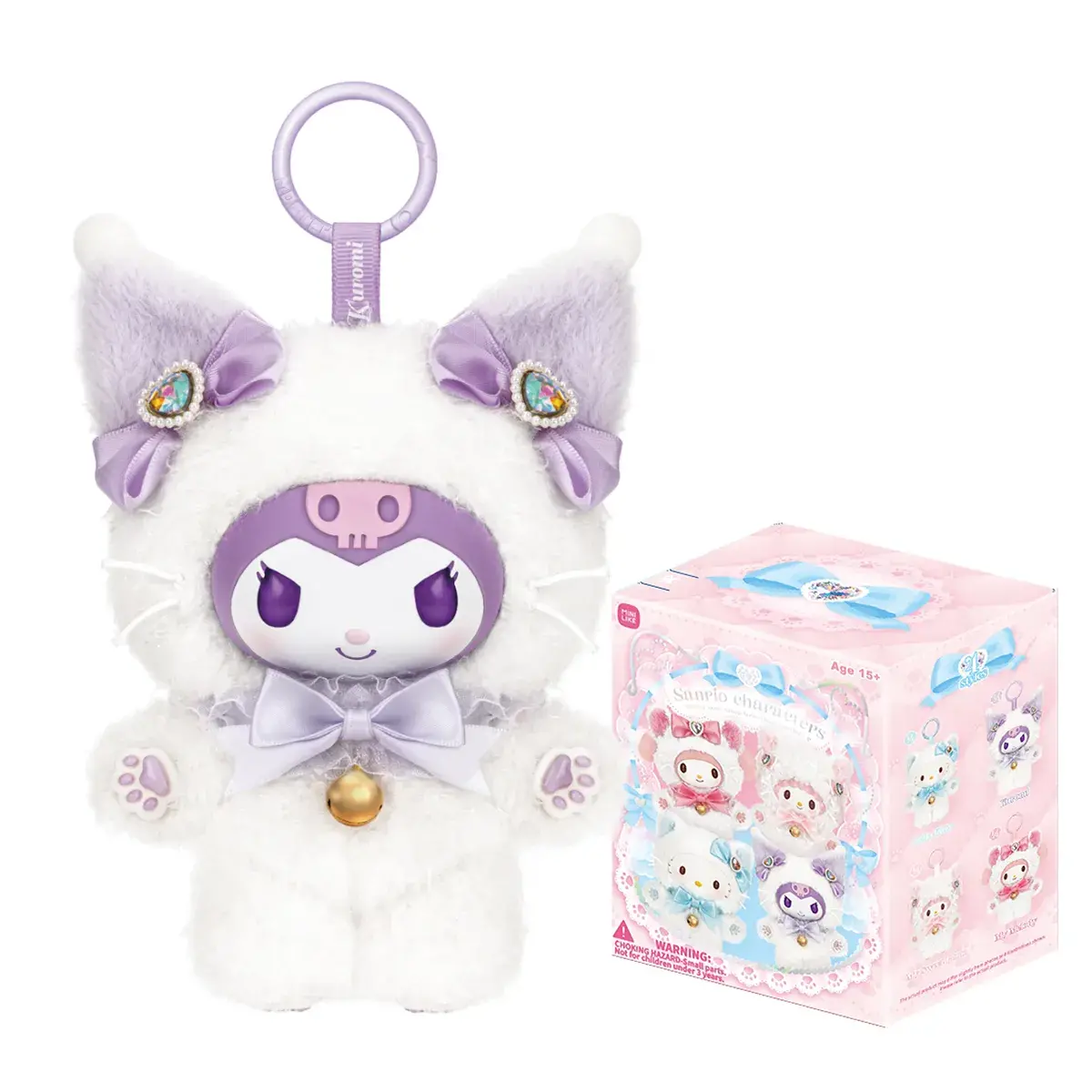 М’яка іграшка-сюрприз на кліпсі Pop Top Sanrio Мрія з бантиком (25MR-015)