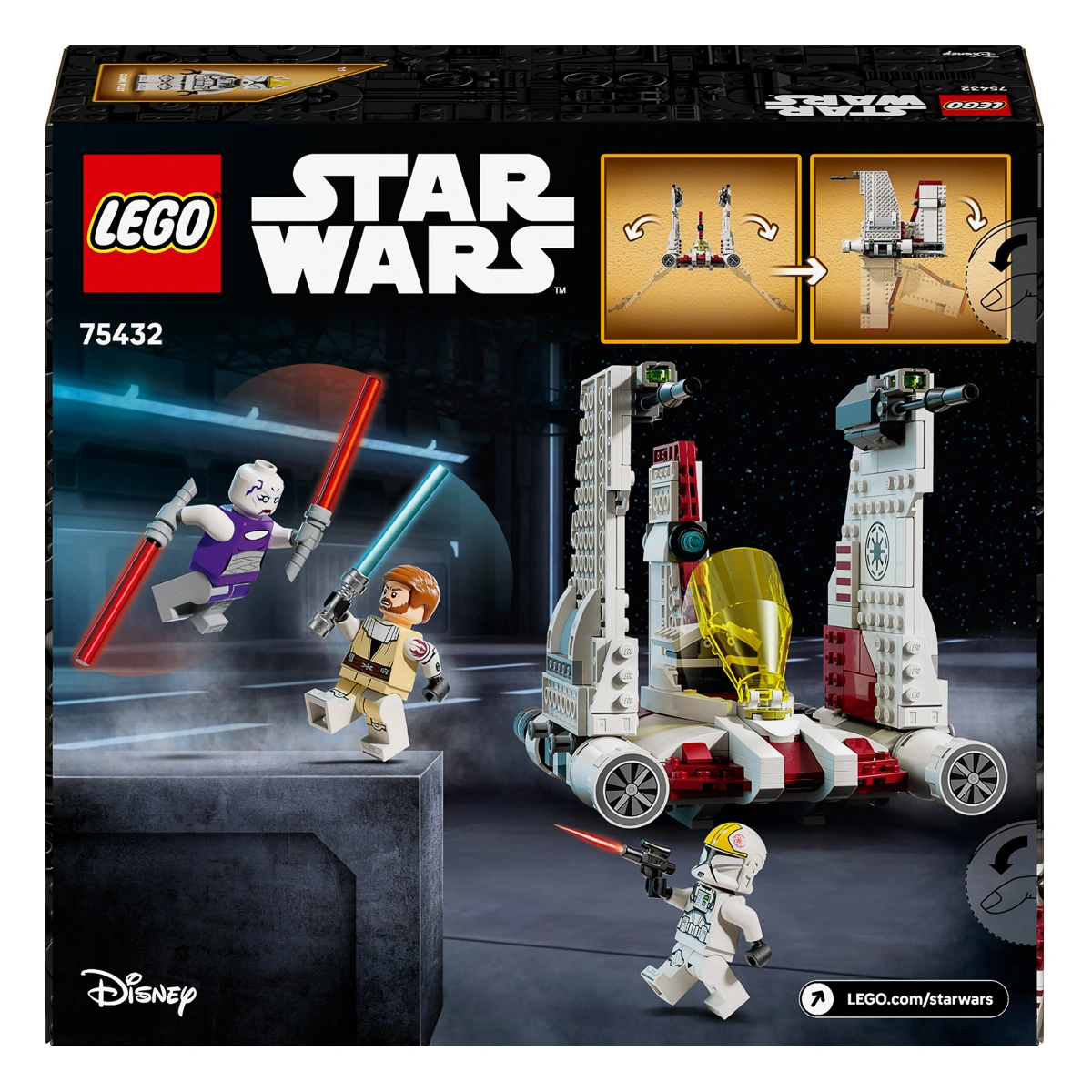 LEGO Star Wars Зоряний винищувач V-19 «Потік» 75432 — фото 11