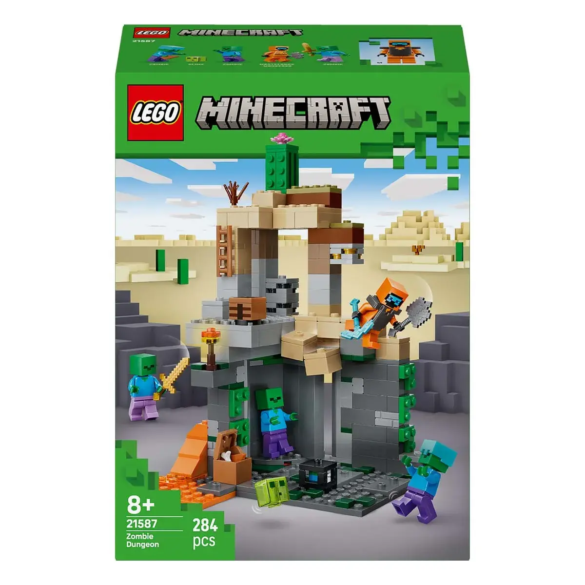 LEGO Minecraft Підземелля зомбі 21587