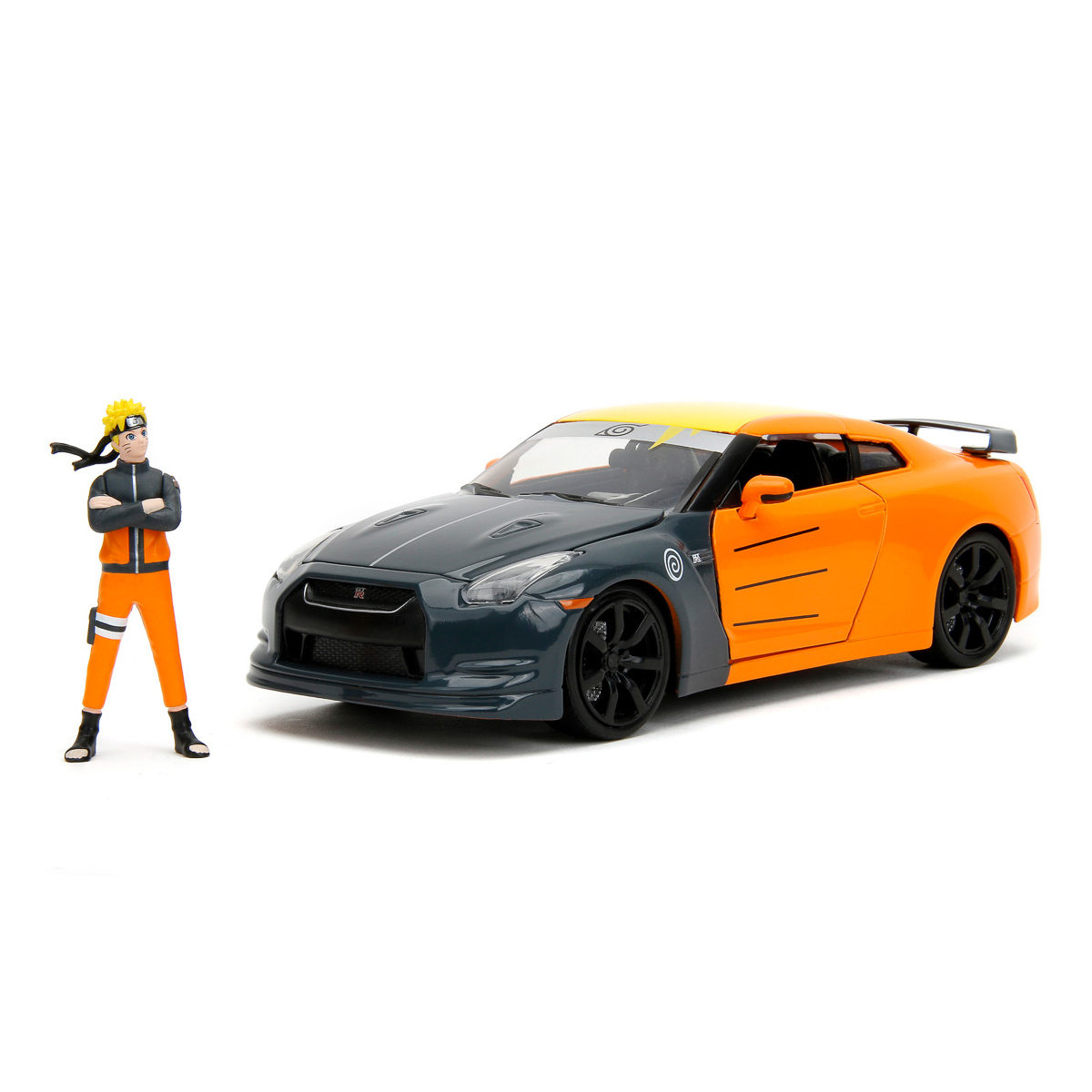 Машинка Jada Toys Naruto Nissan GT-R Наруто, 253255054