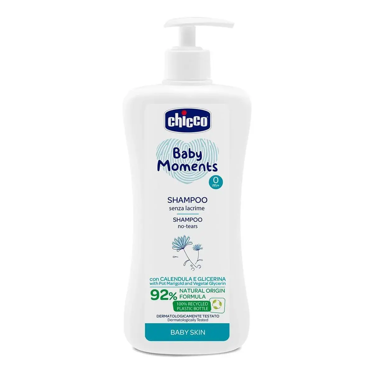 Шампунь Chicco Baby Moments Без сліз 500 мл 10585.00
