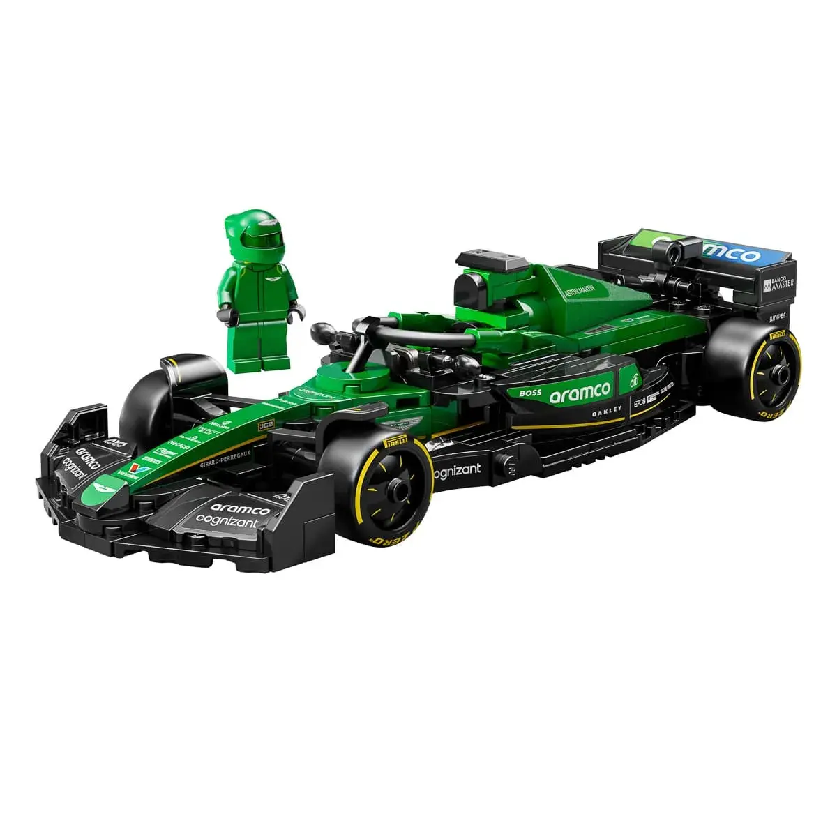 LEGO Speed ​​Champions Автомобіль для перегонів Aston Martin Aramco F1 AMR24 77245 — фото 7
