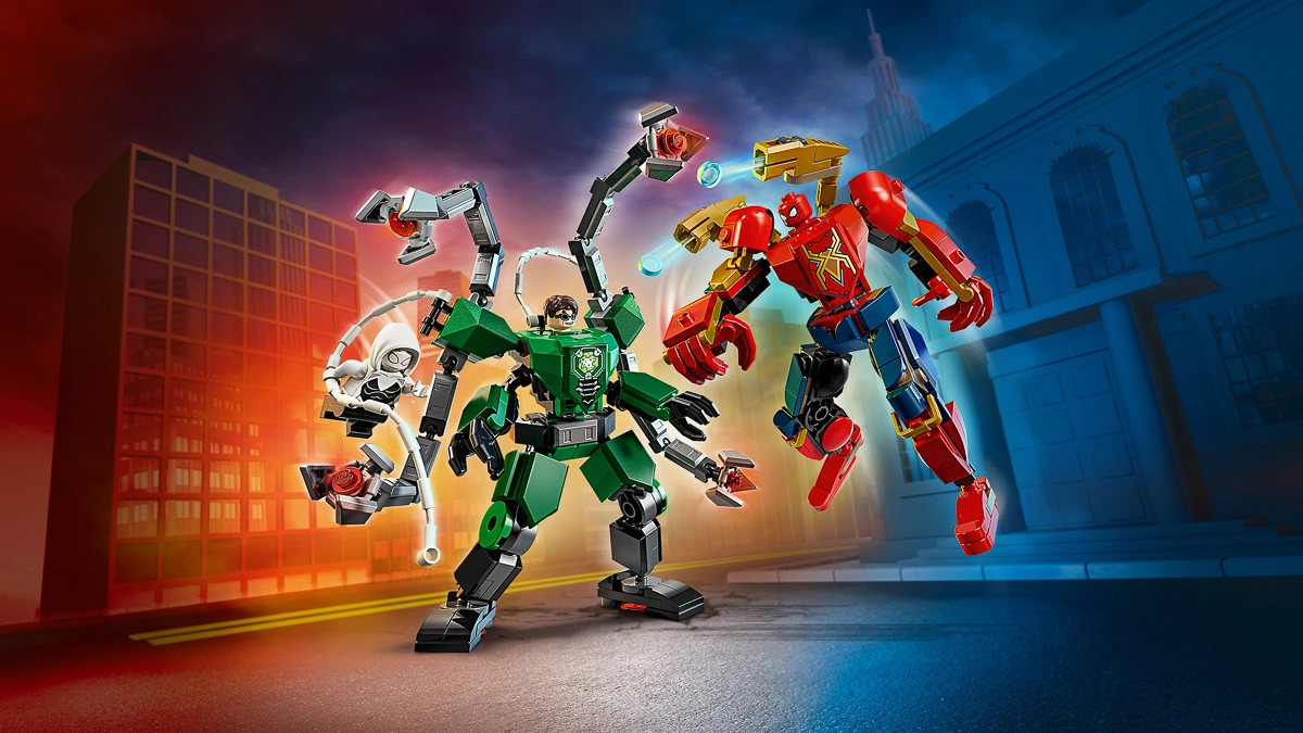 LEGO Super Heroes MarvelБитва роботів: Людина-павук vs. Доктор Восьминог 76338 — фото 12