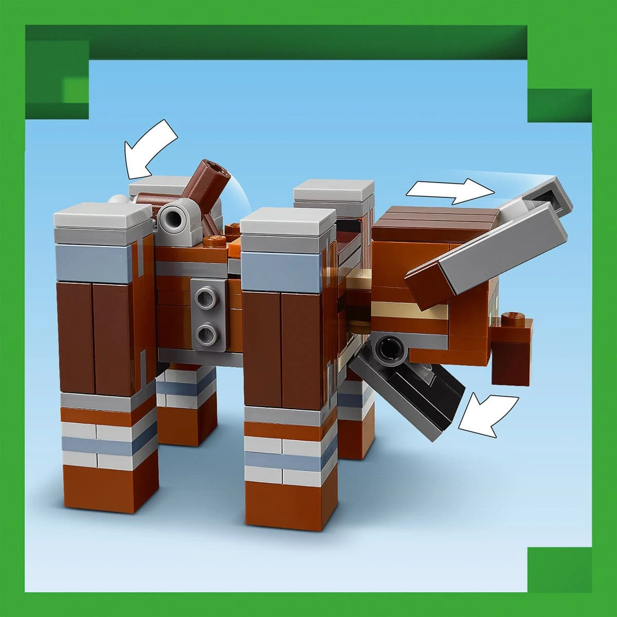 LEGO Minecraft Аванпост розбійників та спустошувач 21278 — фото 7