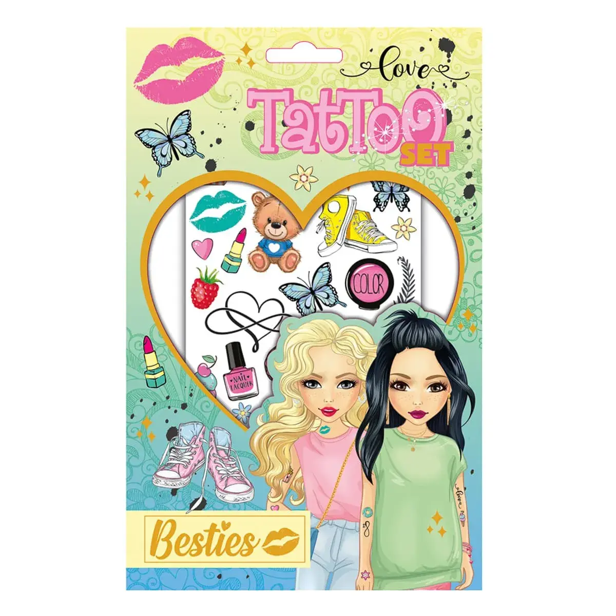 Набір наліпок на тіло Besties Summer, 961010