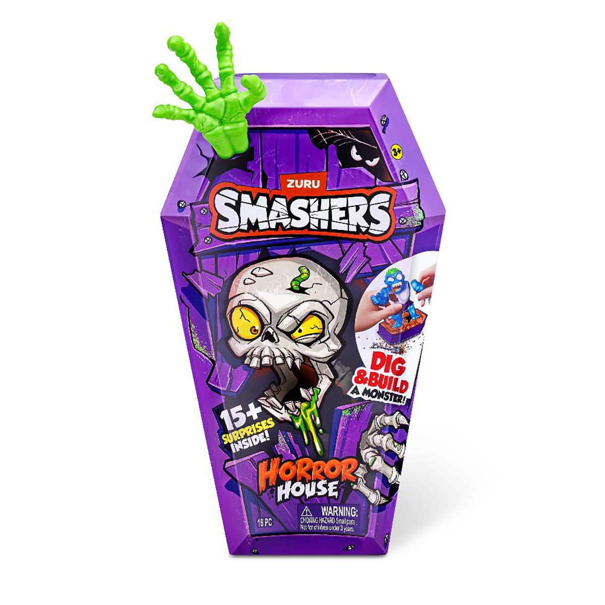 Набір Smashers Horror House-Medium Zombie Середній будинок жахів Зомбі, 74125B