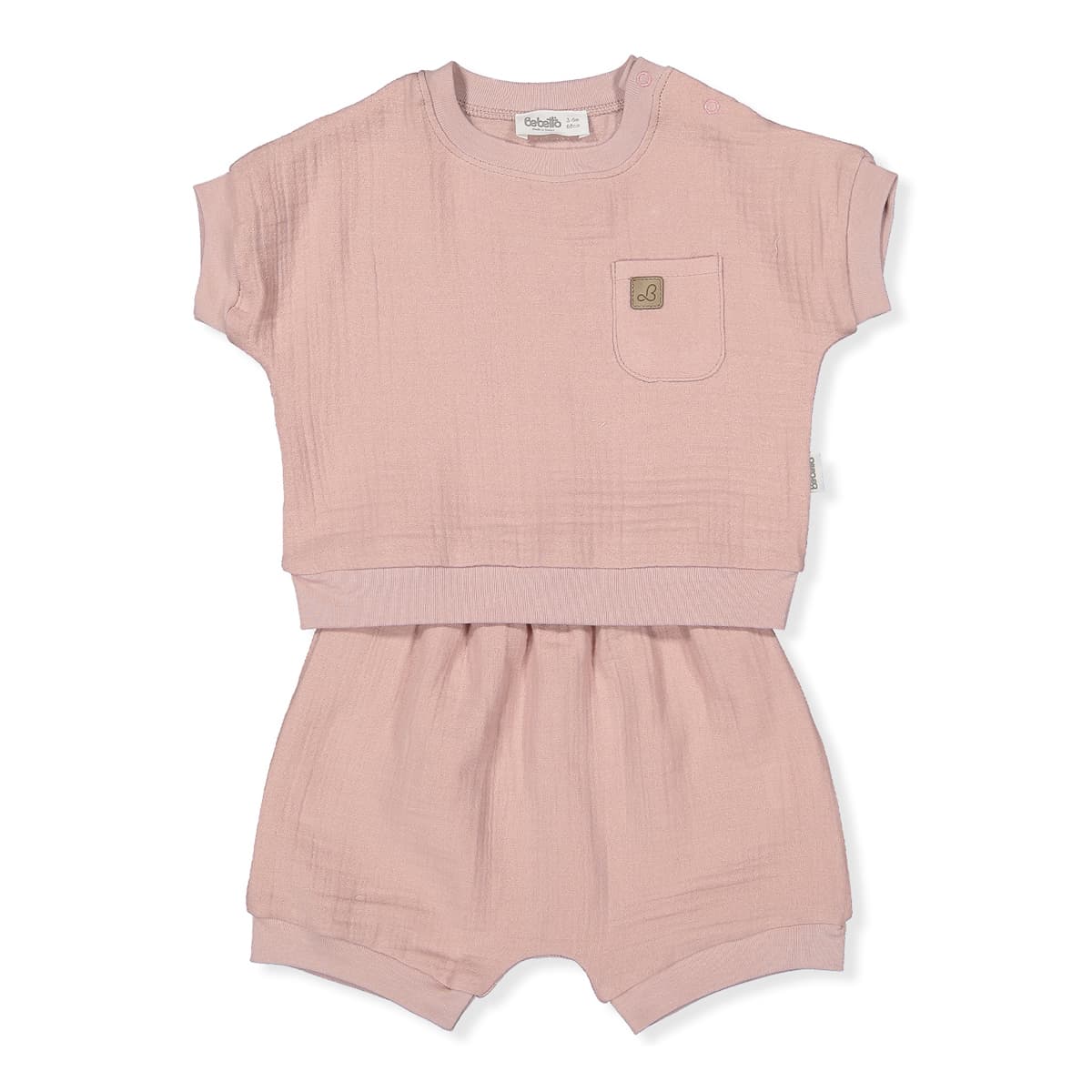 Комплект Bebetto Футболка Шорти Pink K4882