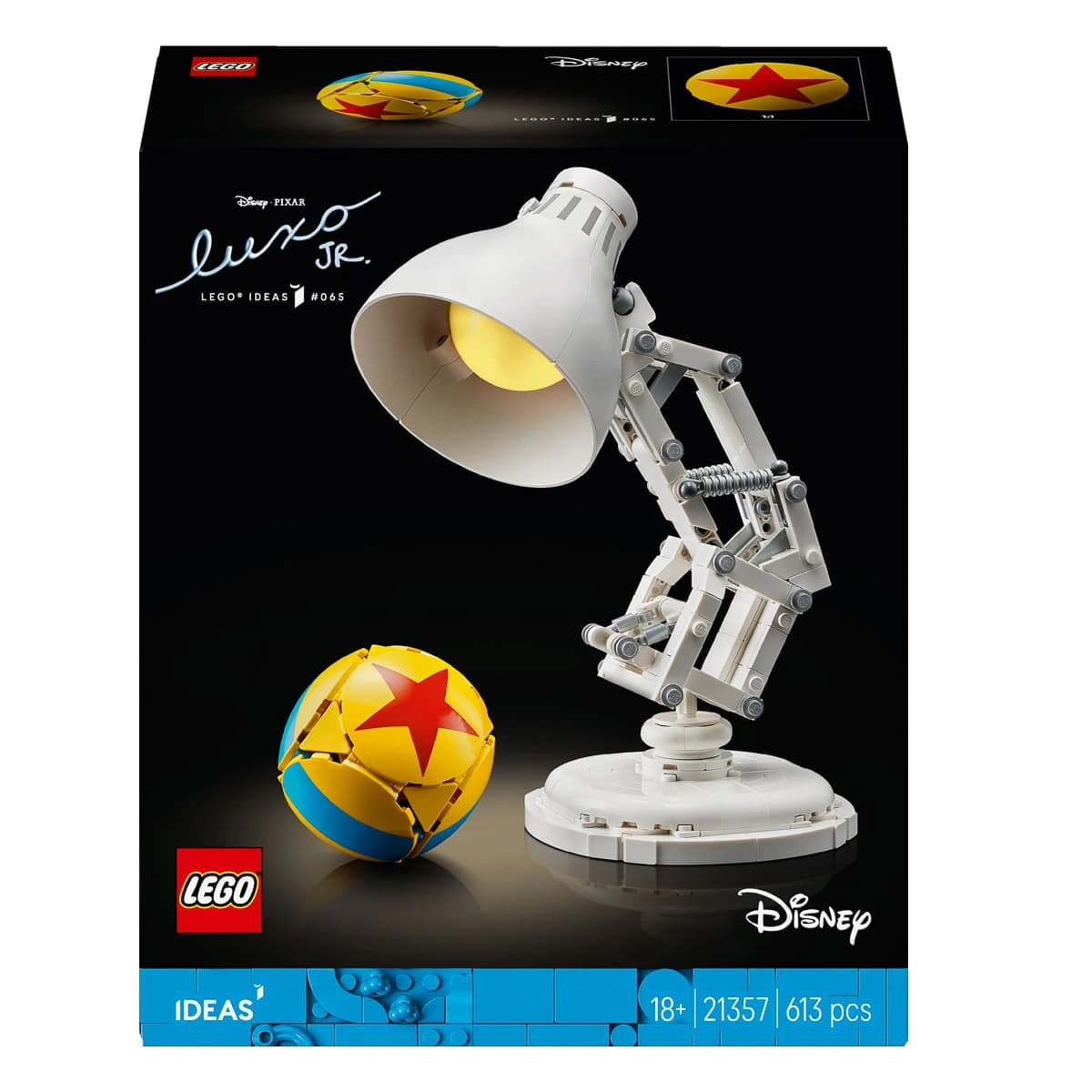 LEGO Ideas Disney Pixar Luxo Jr. 21357